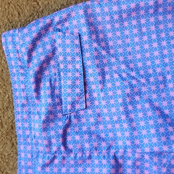 Jachs New York Swim Trunks Men's Size Large Pink Blue Lined Bathing Suit Shorts - Picture 9 of 15